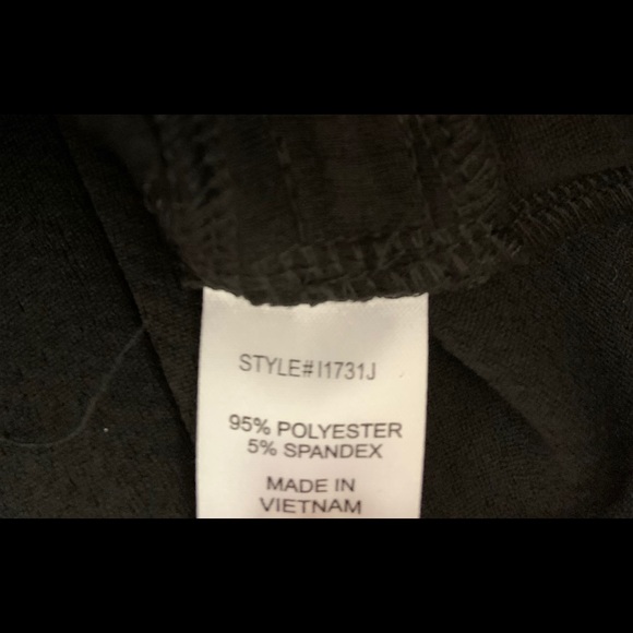 Stylish woven black zipper moto jacket - Picture 4 of 4